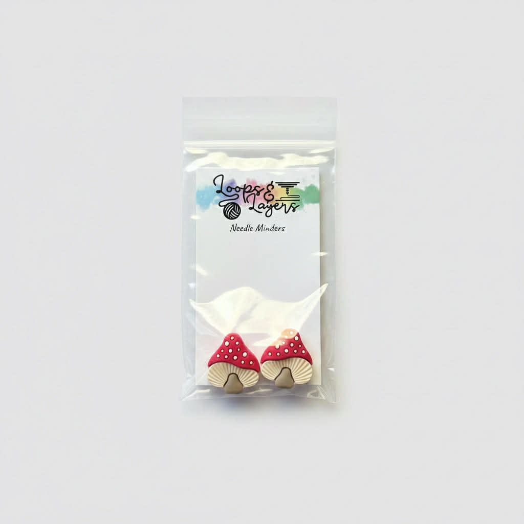 Red Mushrooms | Needle Minders