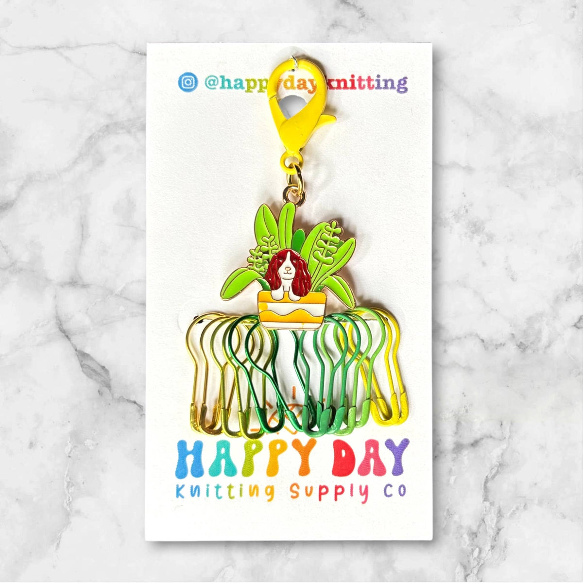Bark If You Love Houseplants Collection - Stitch Marker Sets