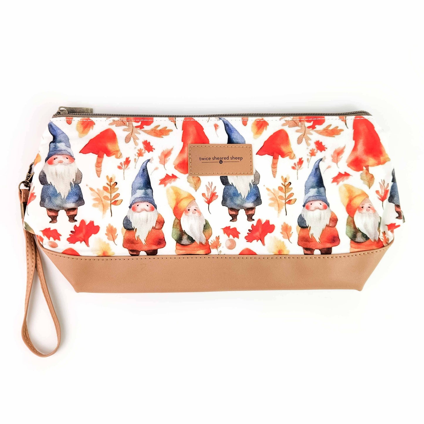 Sac à Projet de Tricot Zippé Moyen Gnome Friends Trinity