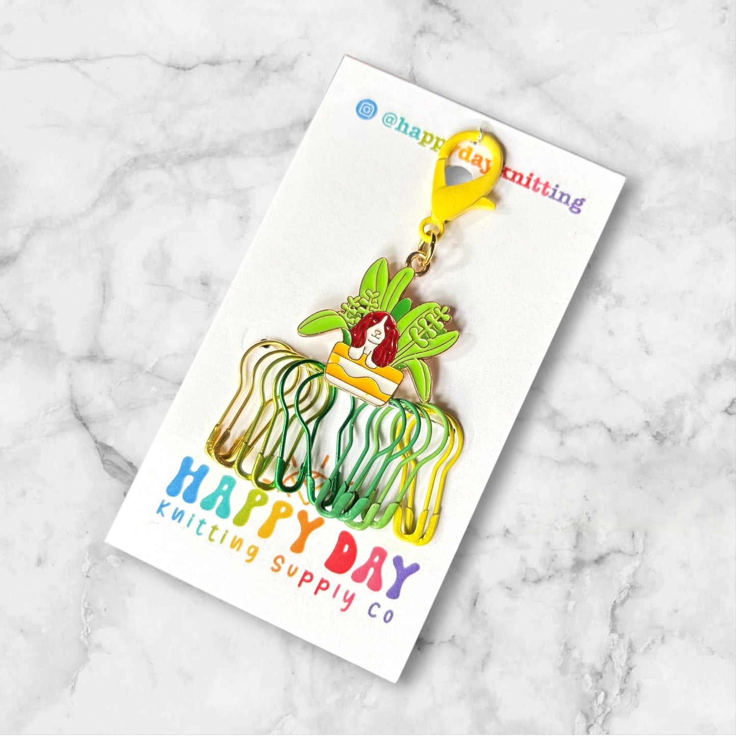 Bark If You Love Houseplants Collection - Stitch Marker Sets