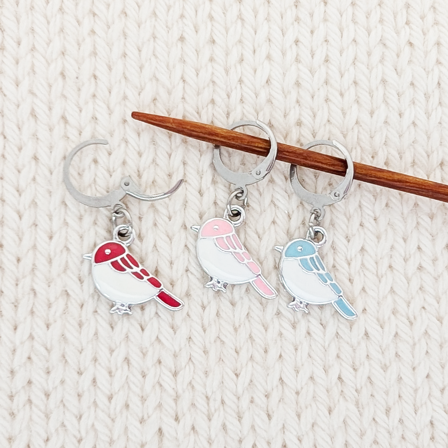 Anneaux marqueurs amovibles Birds of A Feather - Lot de 3