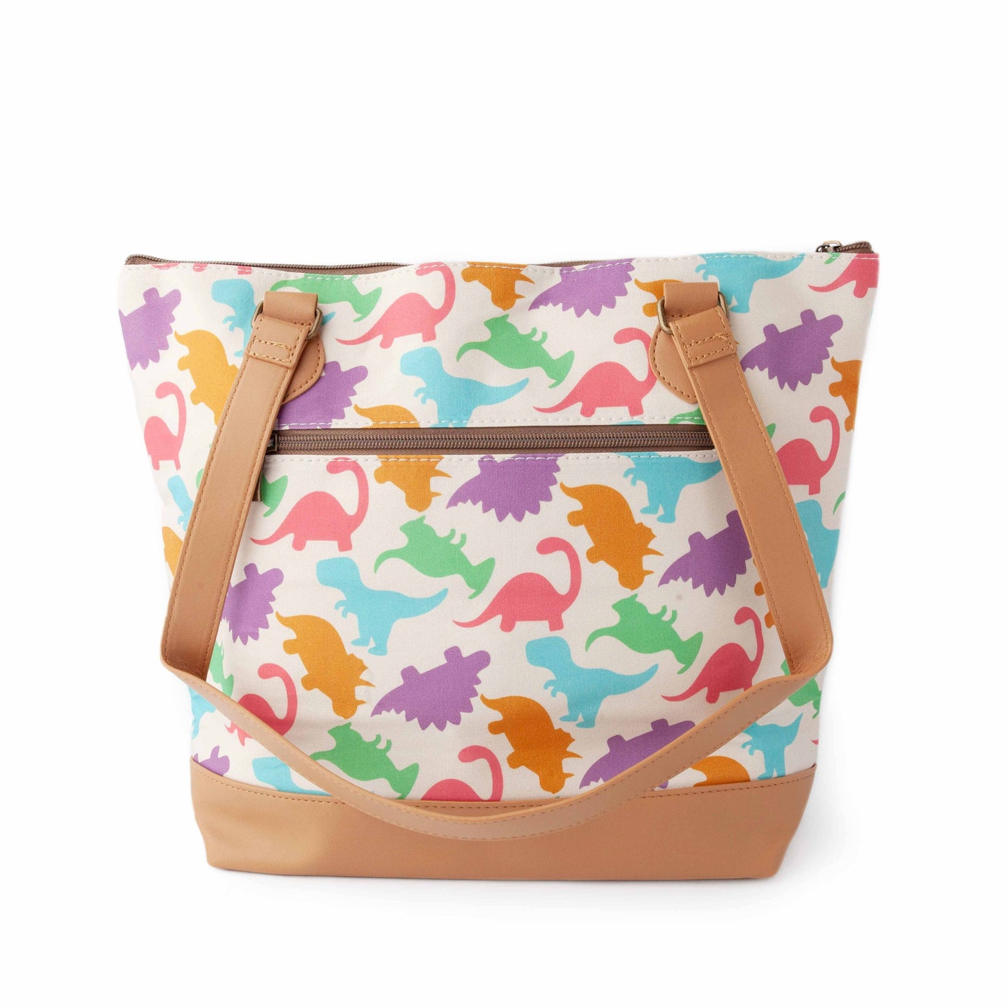 Grand sac de projet de tricot zippé – Dino Mega Trinity