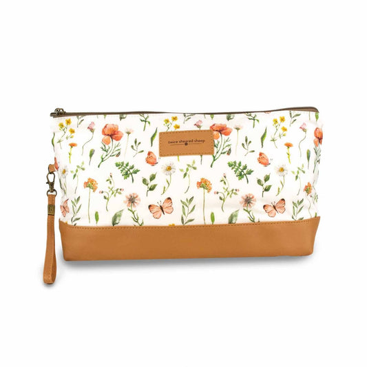 Sac de projet de tricot zippé Mountain Meadow Trinity – Taille moyenne