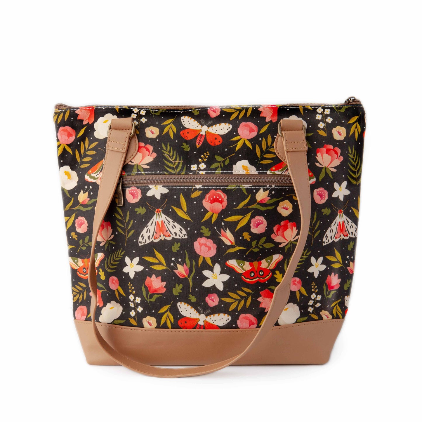 Sac de projet de tricot zippé grand format – Mega Trinity Nuit Forêt