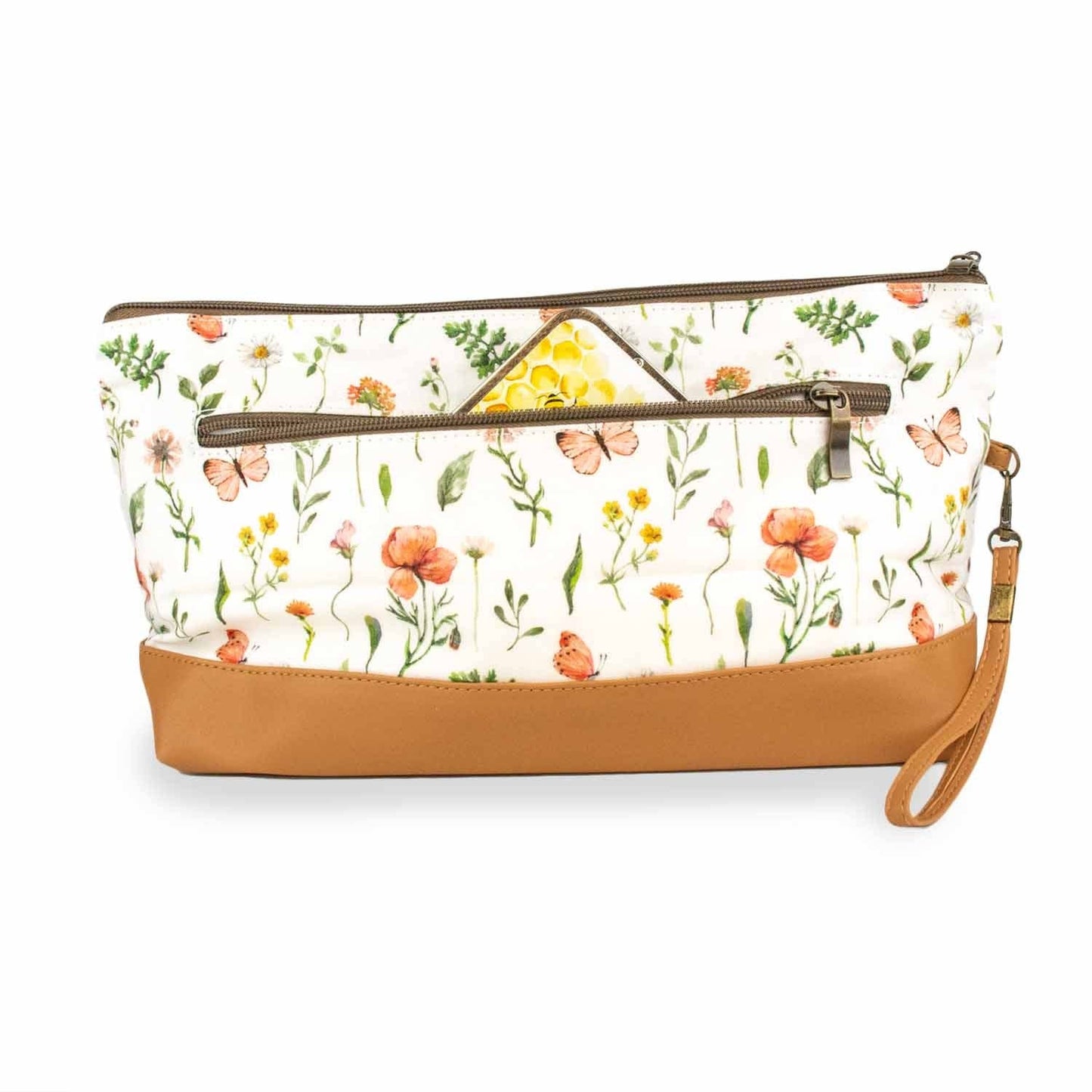 Sac de projet de tricot zippé Mountain Meadow Trinity – Taille moyenne