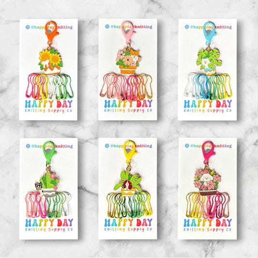 Bark If You Love Houseplants Collection - Stitch Marker Sets