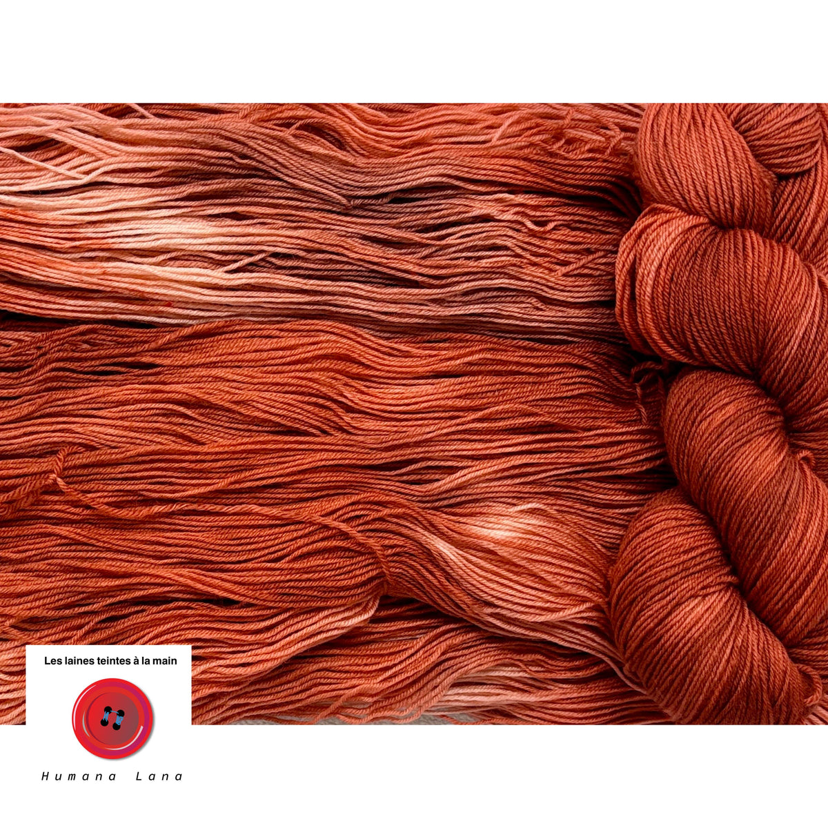 Hand-dyed Humana Lana wool