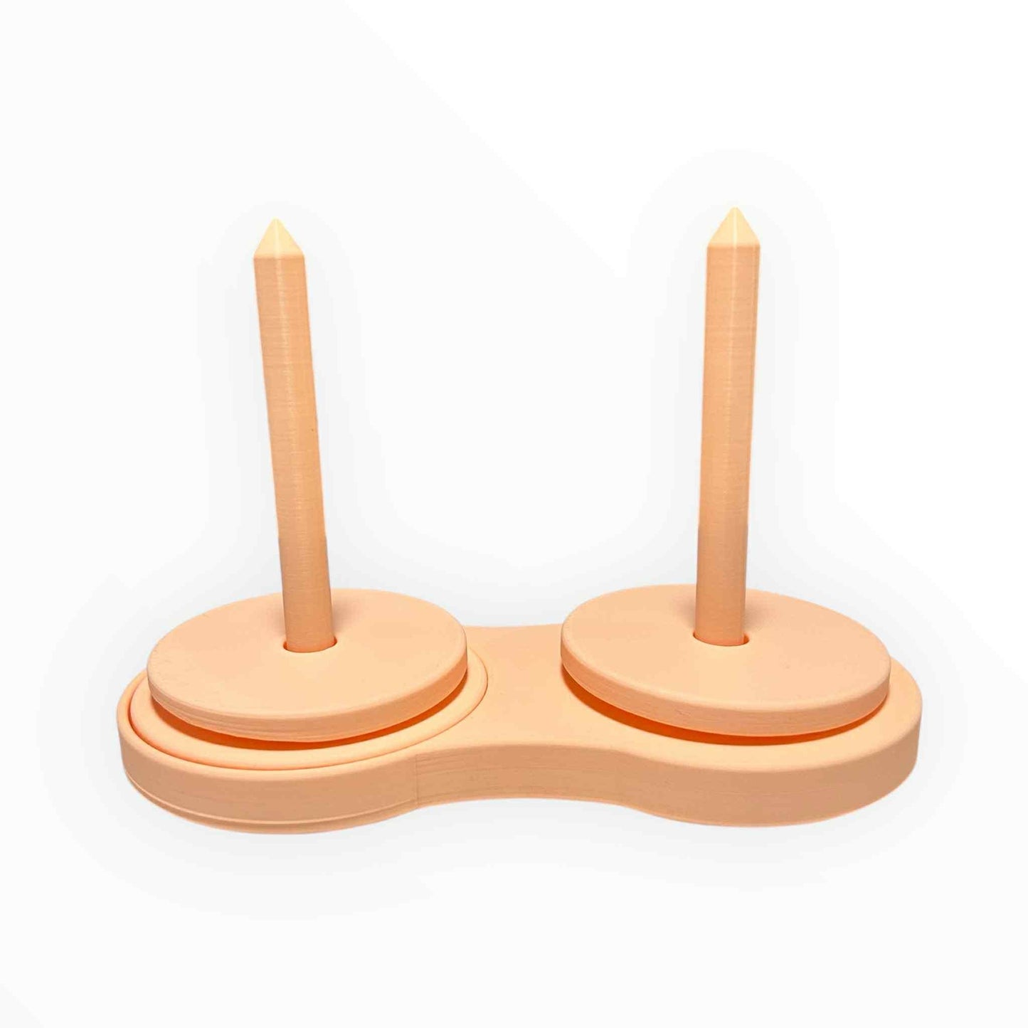 Double Yarn Holder for Crochet and Knitting, No Tangle Smooth Spinning Yarn Tool