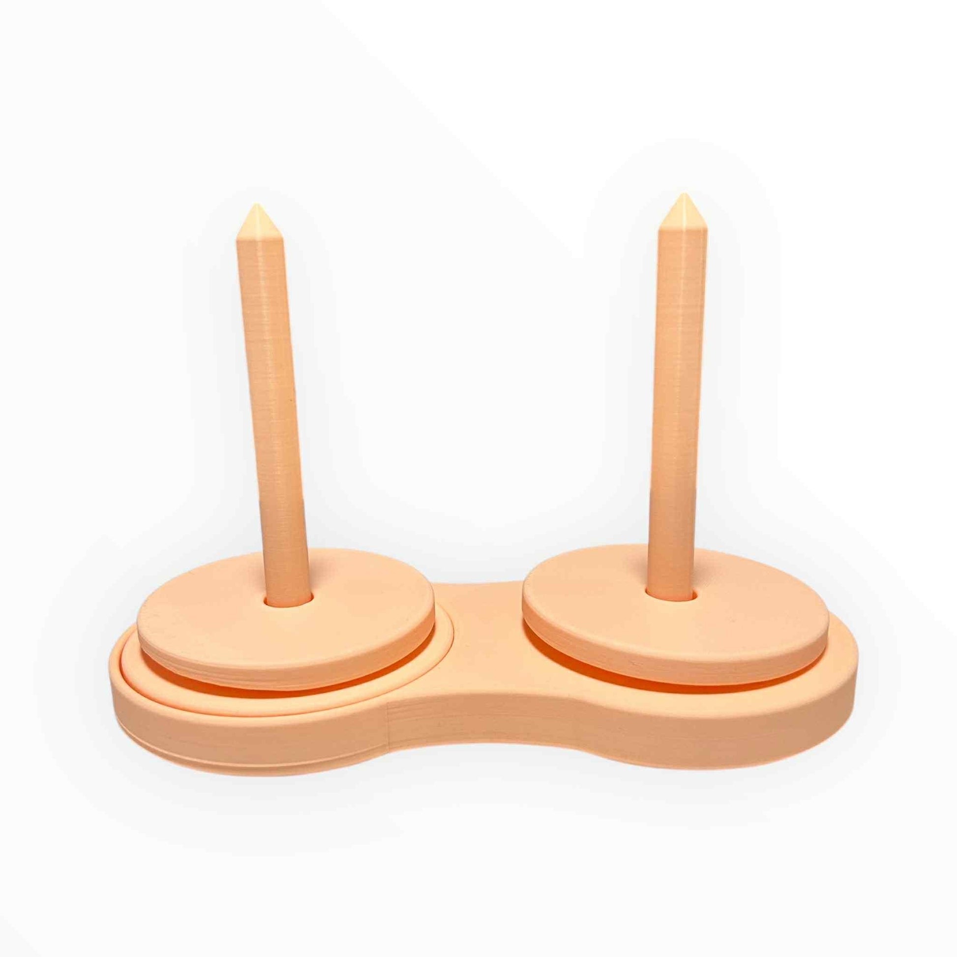 Double Yarn Holder for Crochet and Knitting, No Tangle Smooth Spinning Yarn Tool