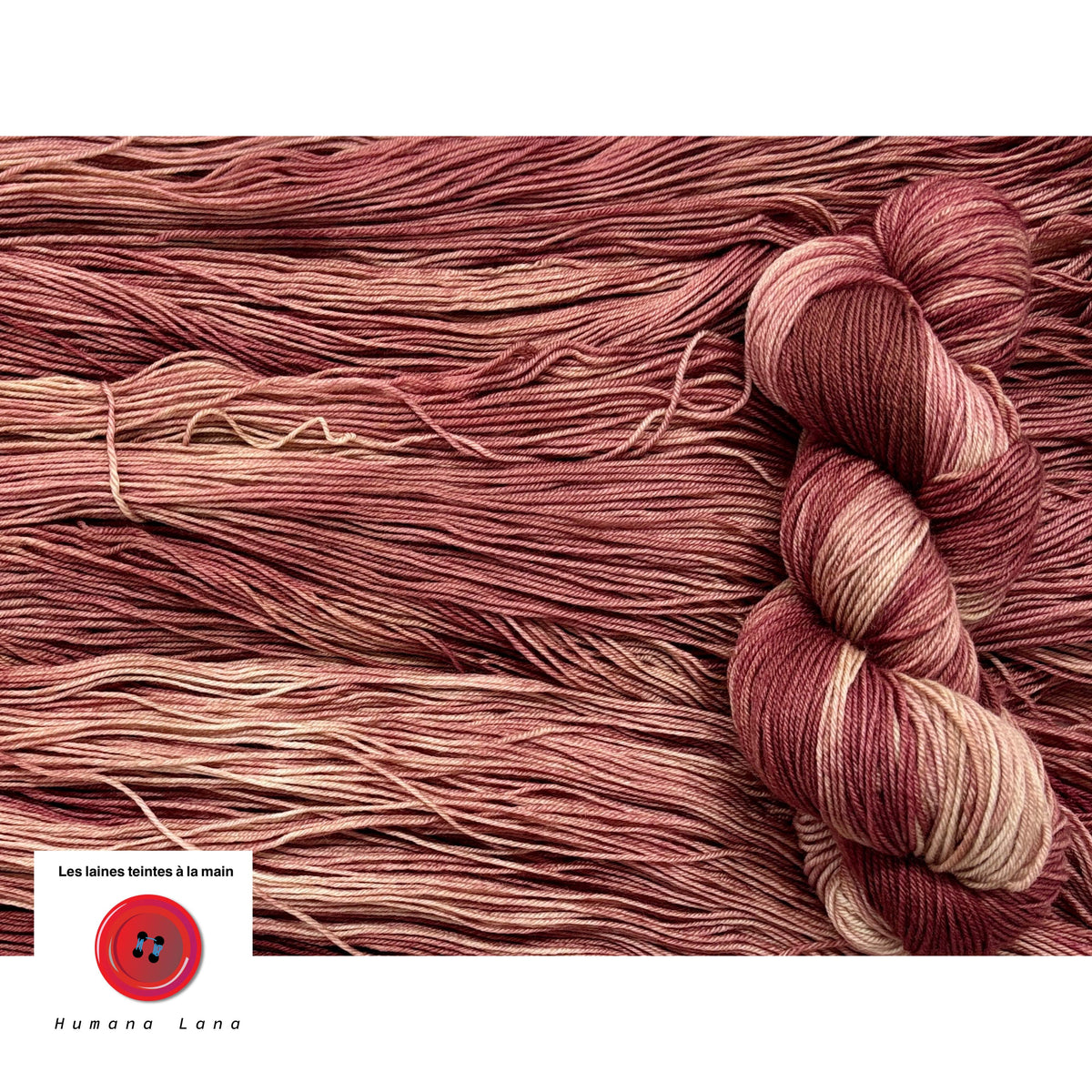 Hand-dyed Humana Lana wool