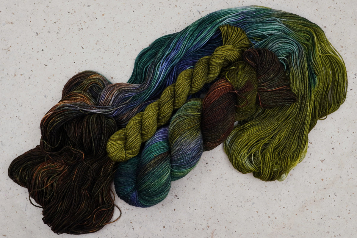 Wild Woollys - Mycelium Bloom - Fingering Sock Set