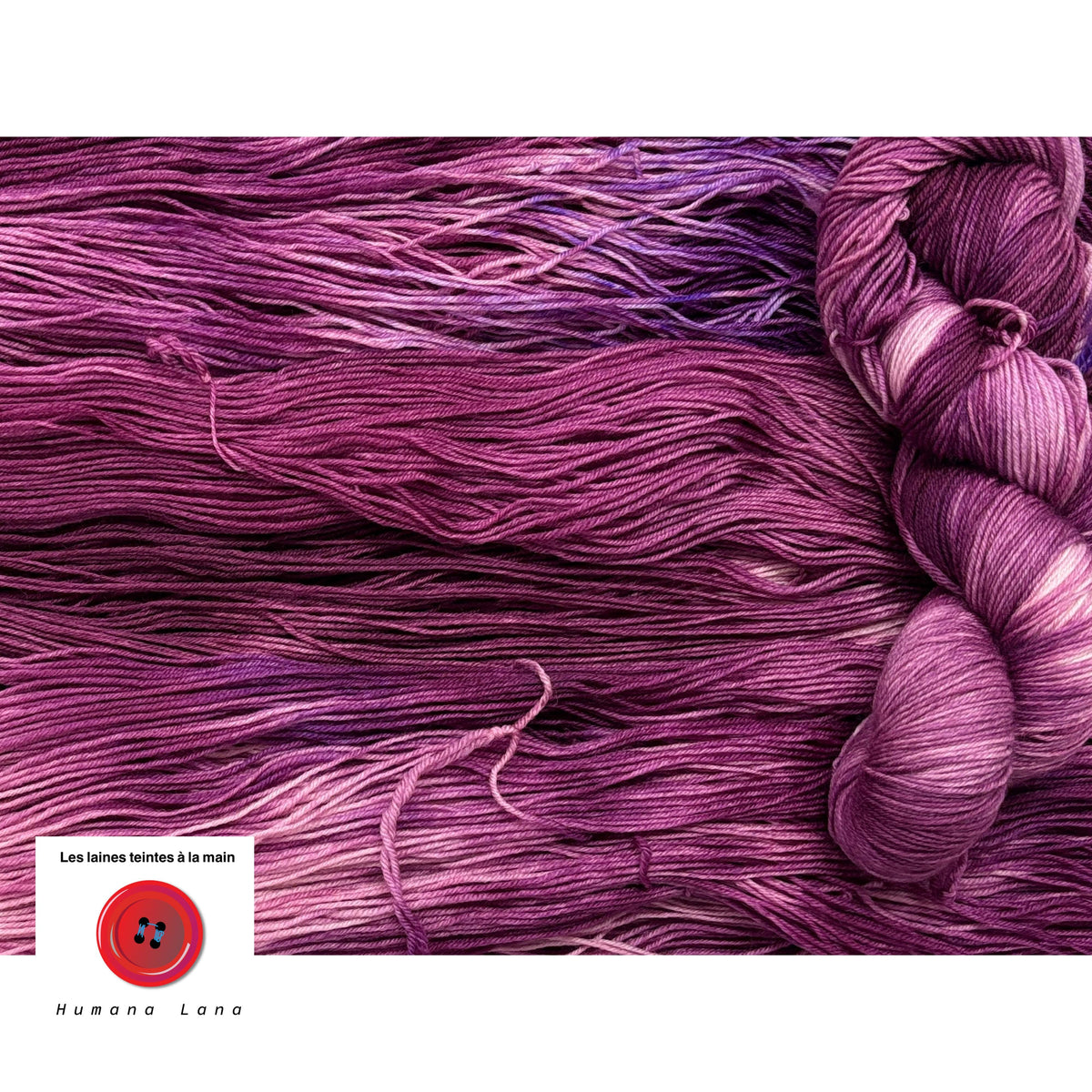 Hand-dyed Humana Lana wool