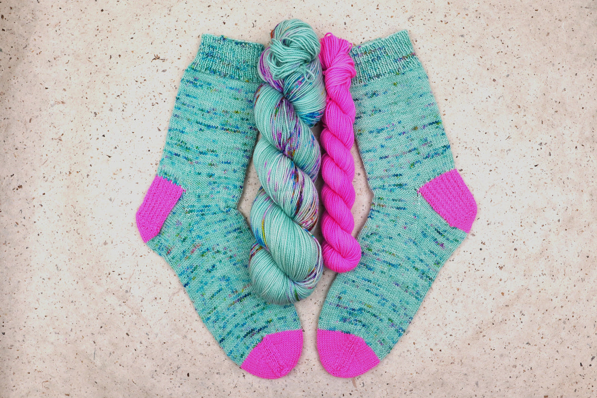 Wild Woollys - Undersea Garden - Fingering Sock Set