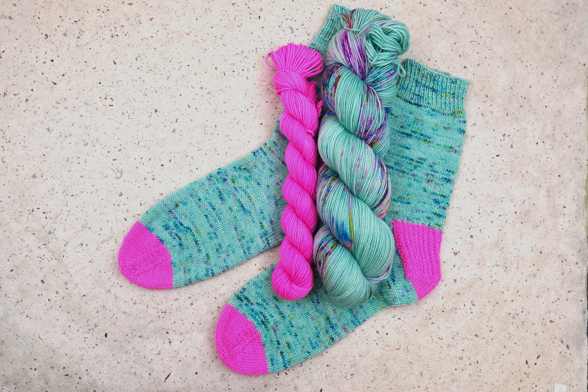 Wild Woollys - Undersea Garden - Fingering Sock Set