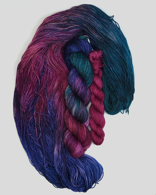 Wild Woollys - Winter Aurora - Fingering Sock Set