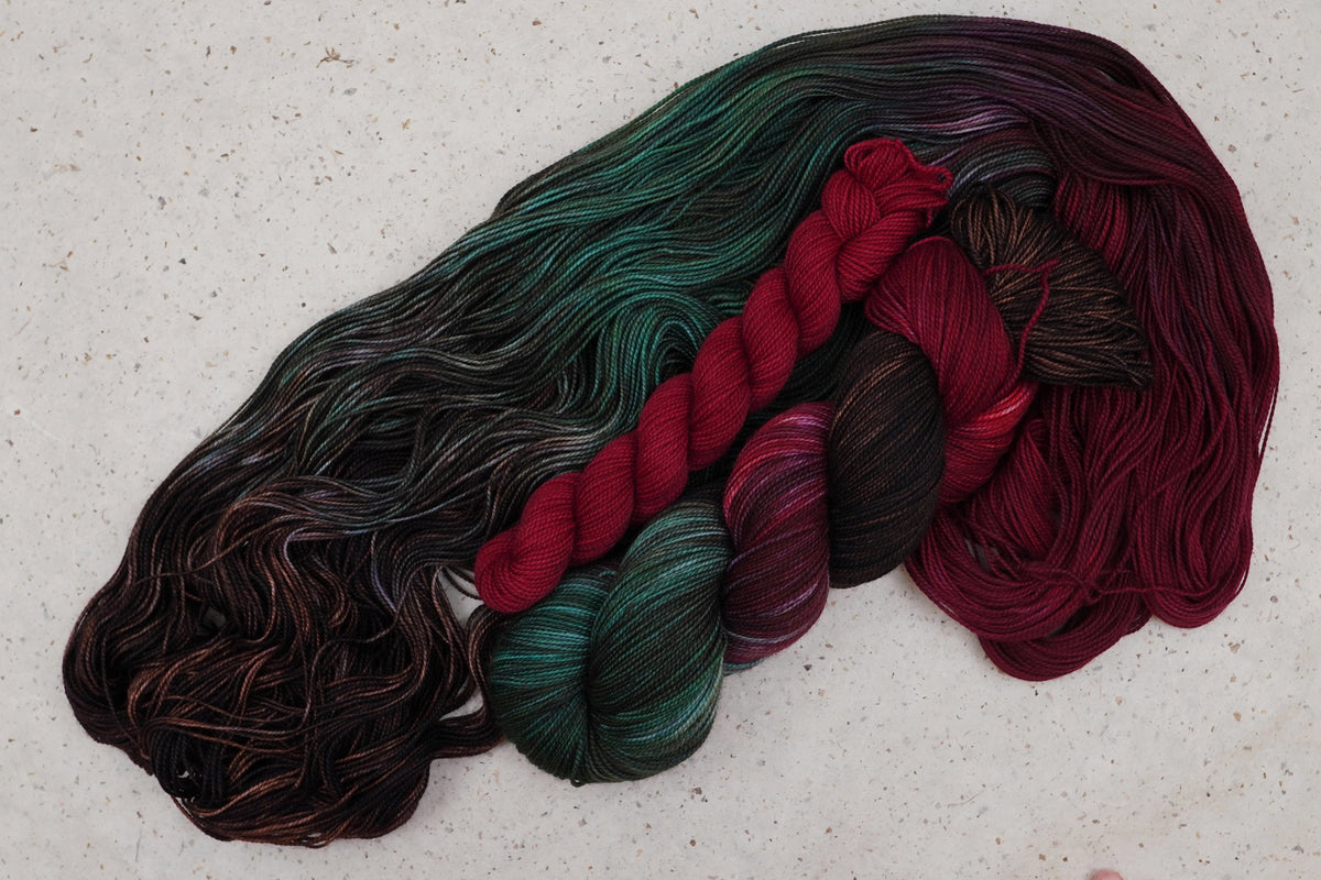Wild Woollys - Woodland Christmas - Fingering Sock Set