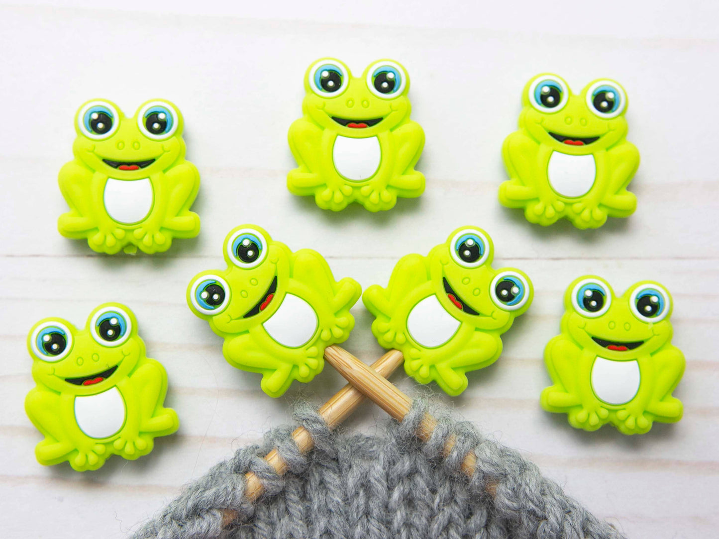 Green Frog | Stitch Stoppers