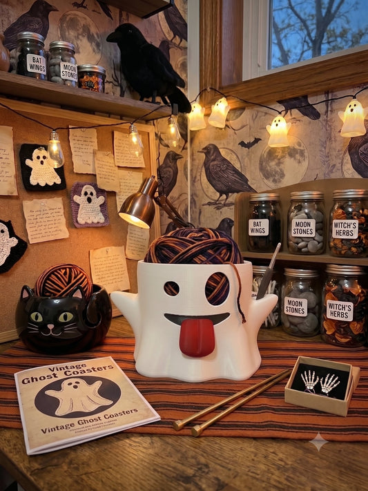 Silly Ghost Yarn Bowl
