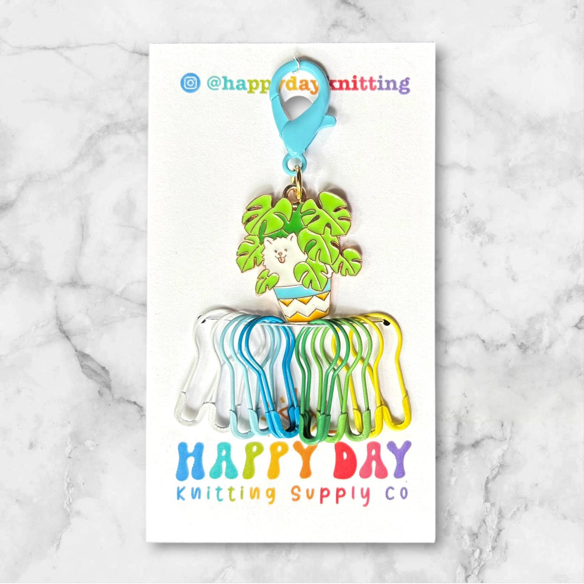 Bark If You Love Houseplants Collection - Stitch Marker Sets