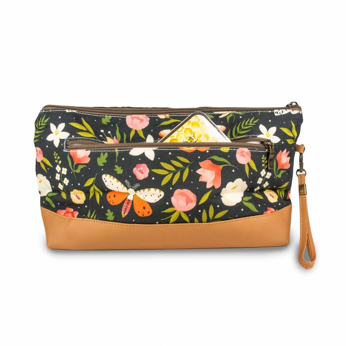Sac de Projet Tricot Trinity Forêt Nocturne – Moyen, Zippé