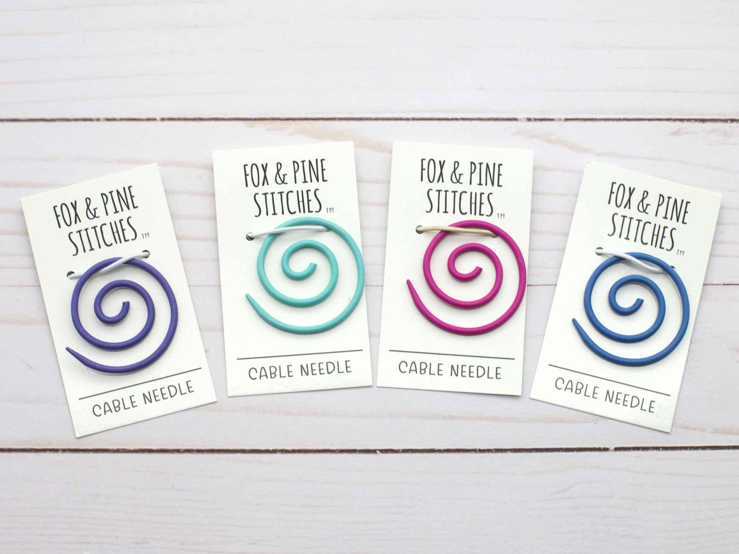 Colorful Spiral | Cable Needle